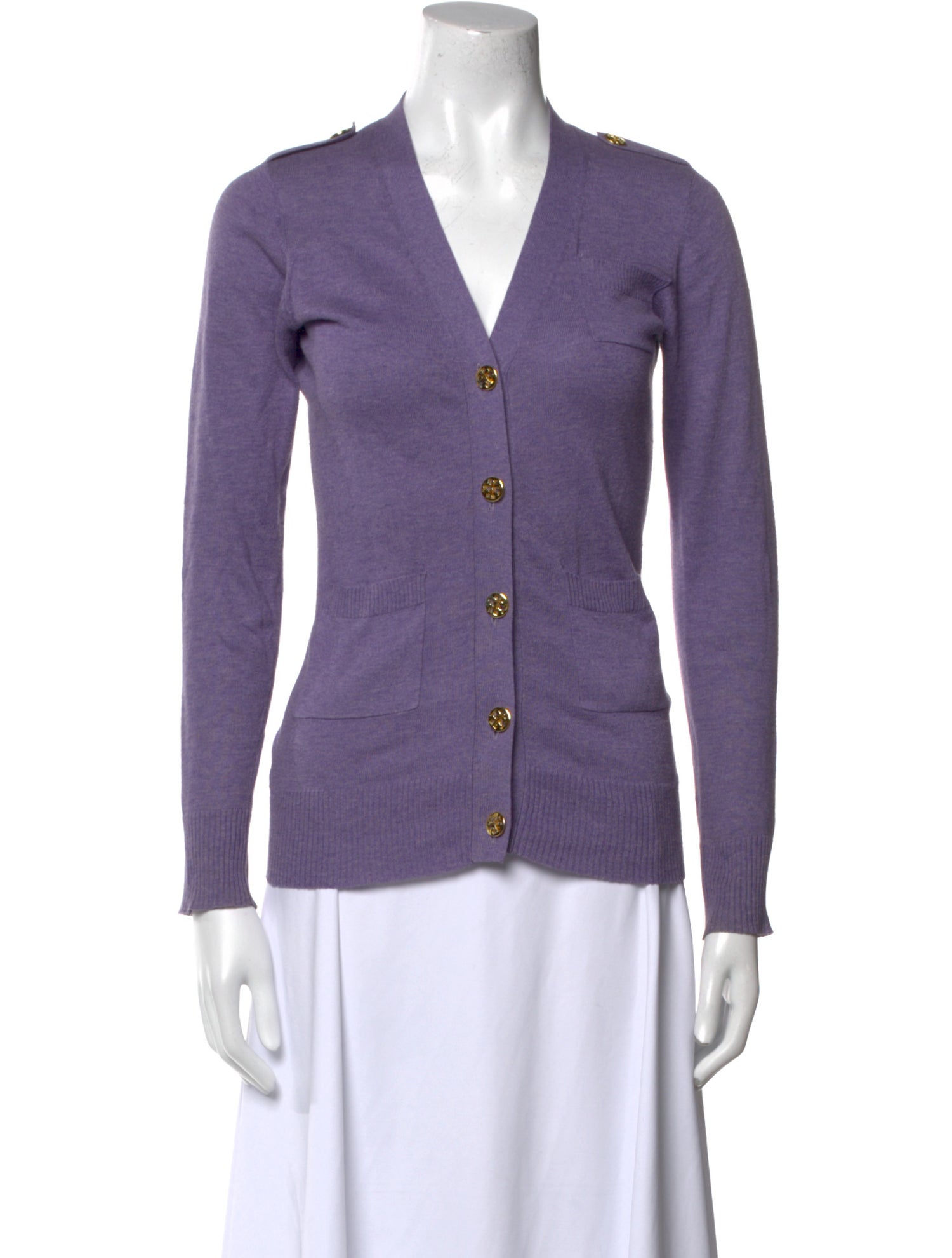 Tory Burch V-Neck Sweater