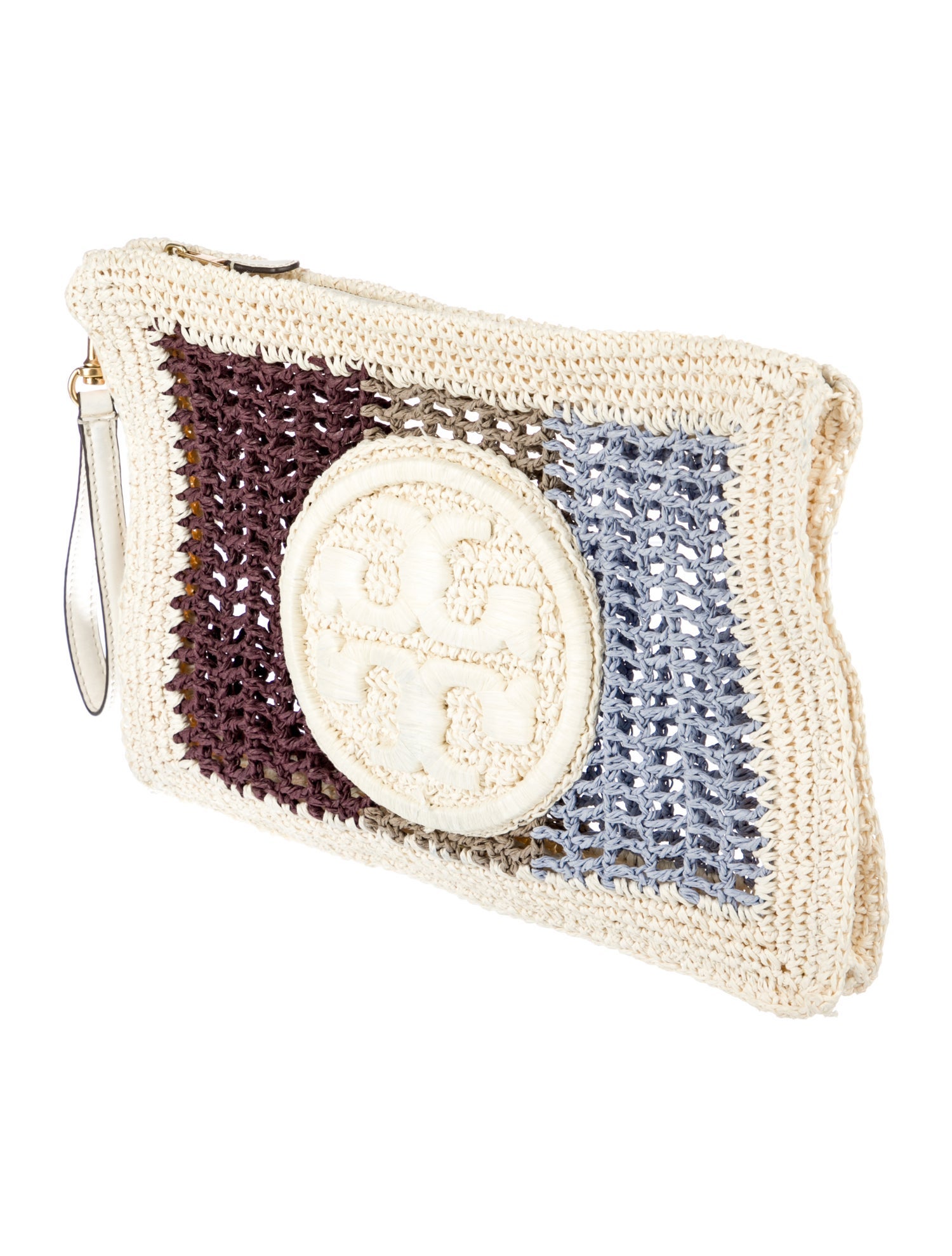 Tory Burch Raffia Minaudière
