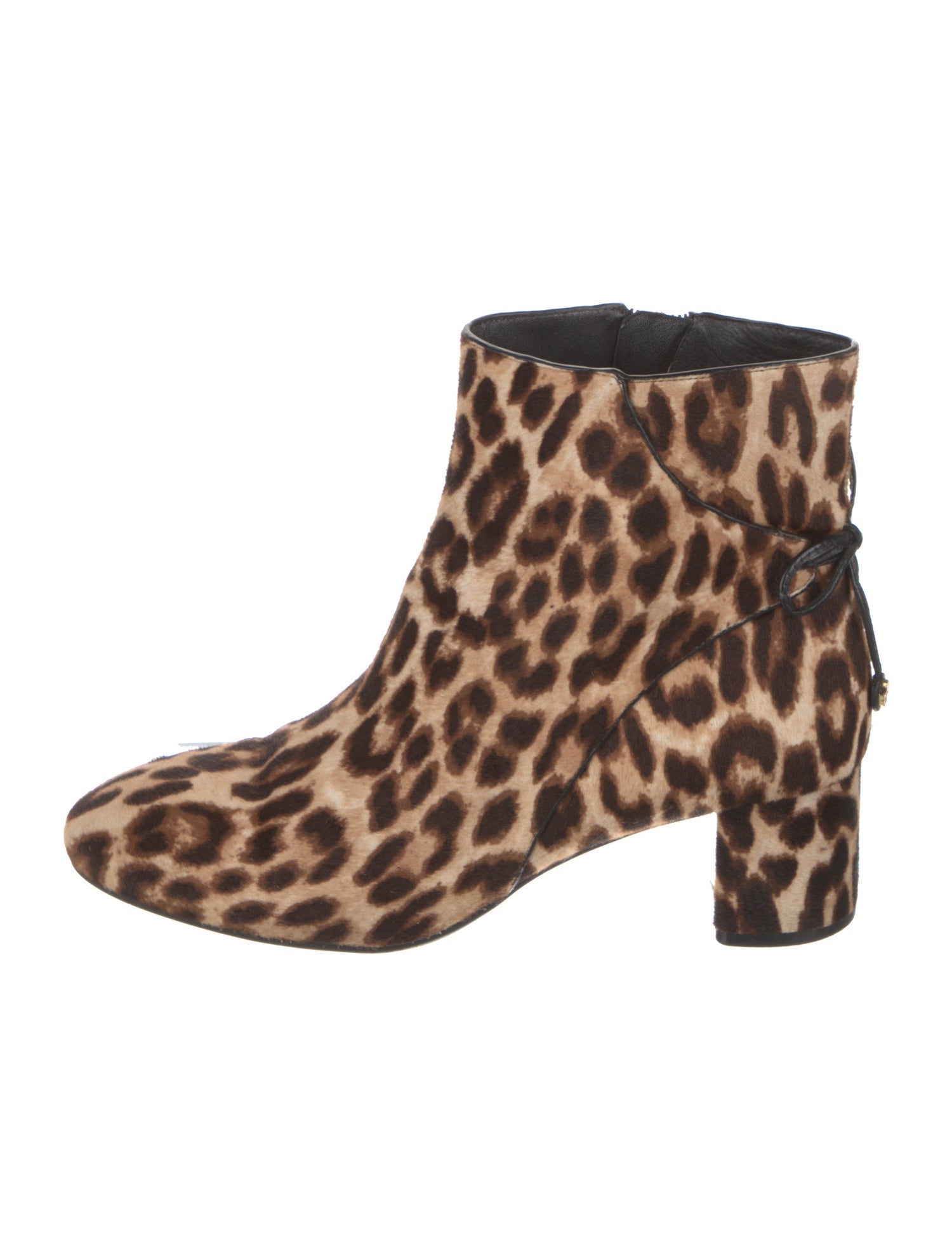 Tory Burch Ponyhair Animal Print Boots