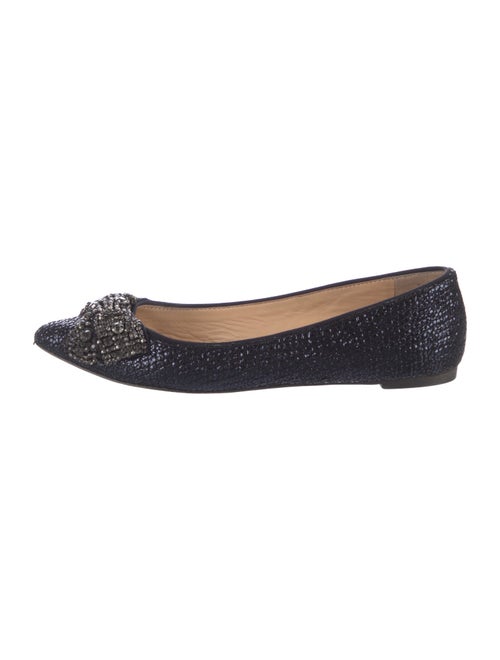 Tory Burch Glitter Printed Ballet Flats