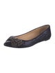 Tory Burch Glitter Printed Ballet Flats