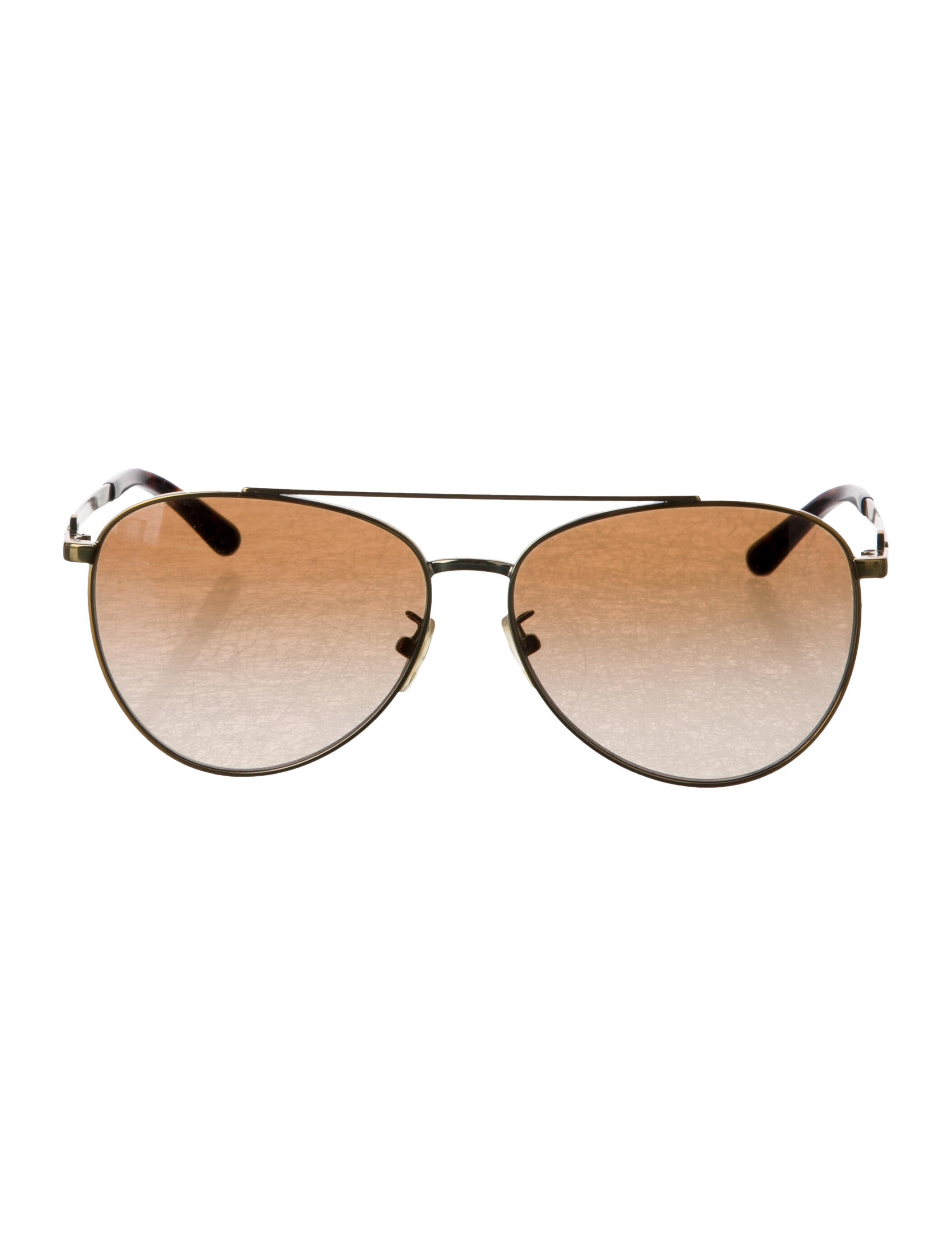 Tory Burch Aviator Gradient Sunglasses