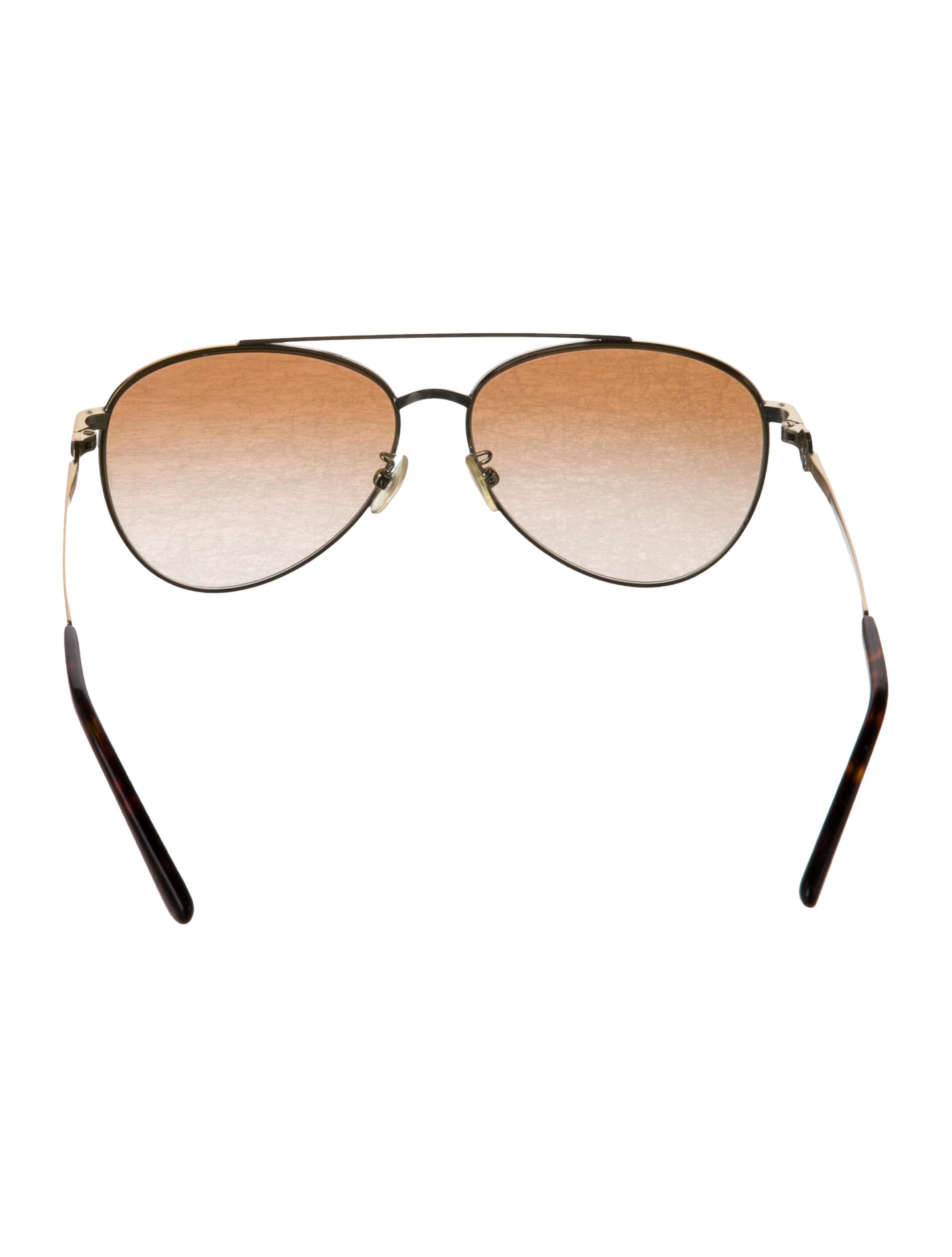 Tory Burch Aviator Gradient Sunglasses