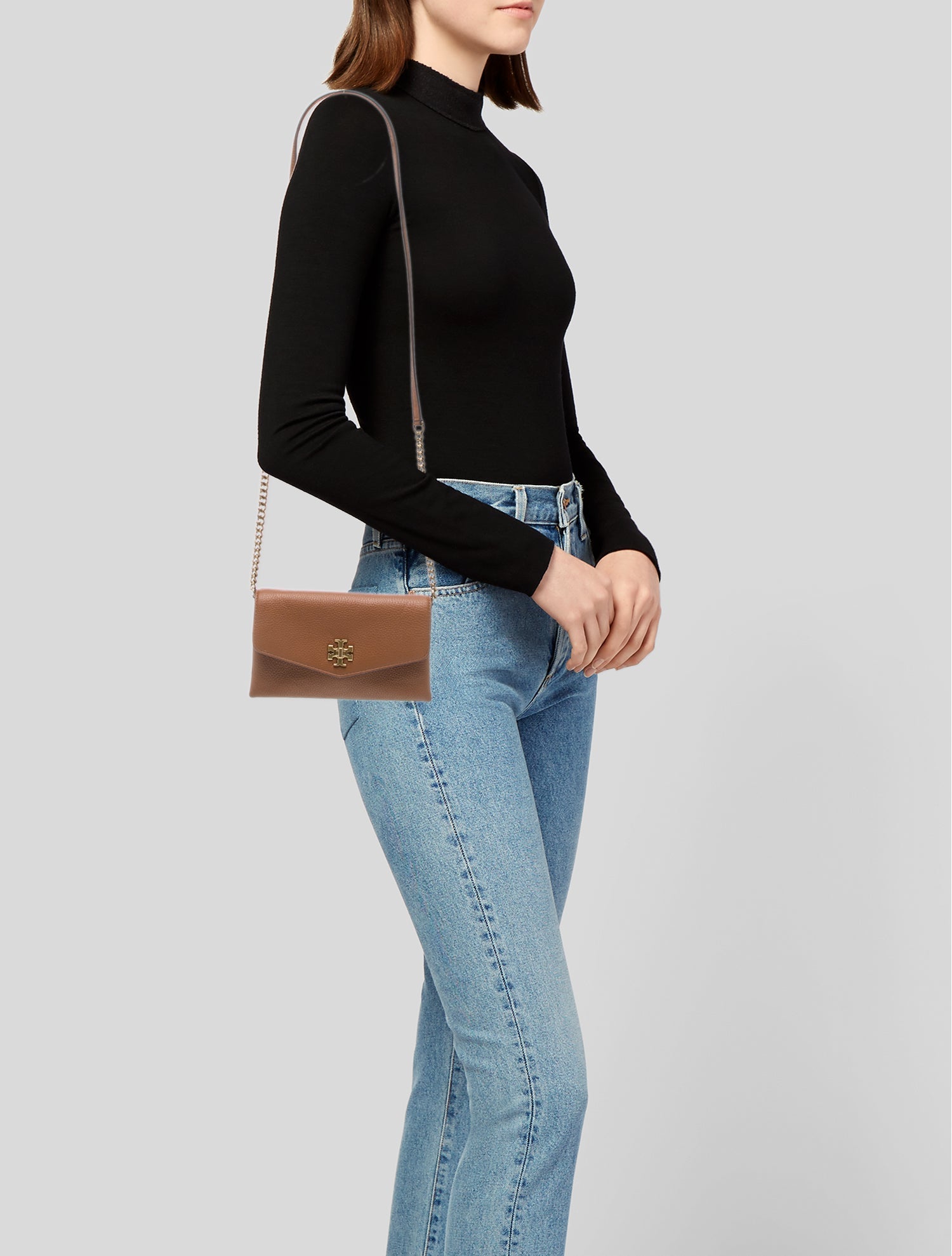 Tory Burch Leather Top Handle Bag