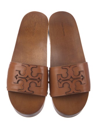 Tory Burch Leather Slides