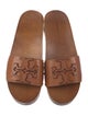 Tory Burch Leather Slides