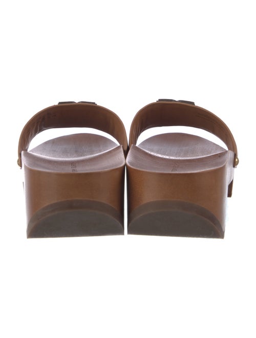 Tory Burch Leather Slides