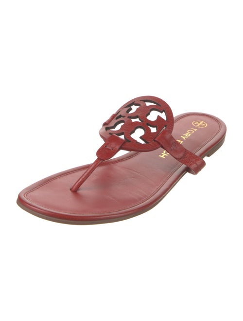 Tory Burch Leather Slides