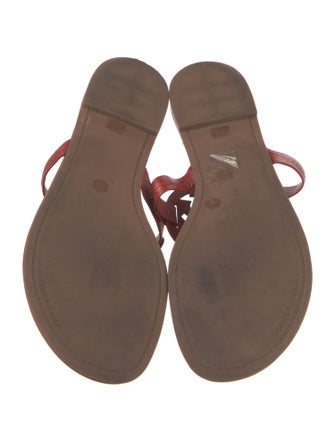 Tory Burch Leather Slides