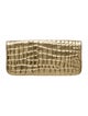 Tory Burch Embossed Leather Clutch