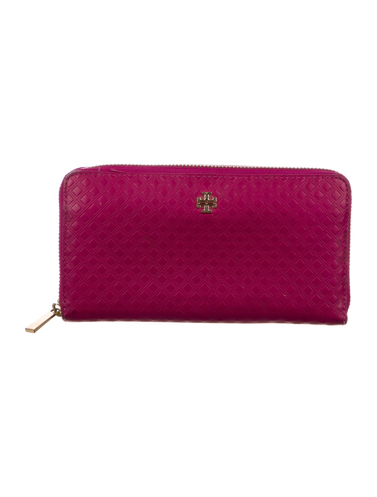 Tory Burch Leather Continental Wallet