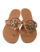 Tory Burch Leather Slides