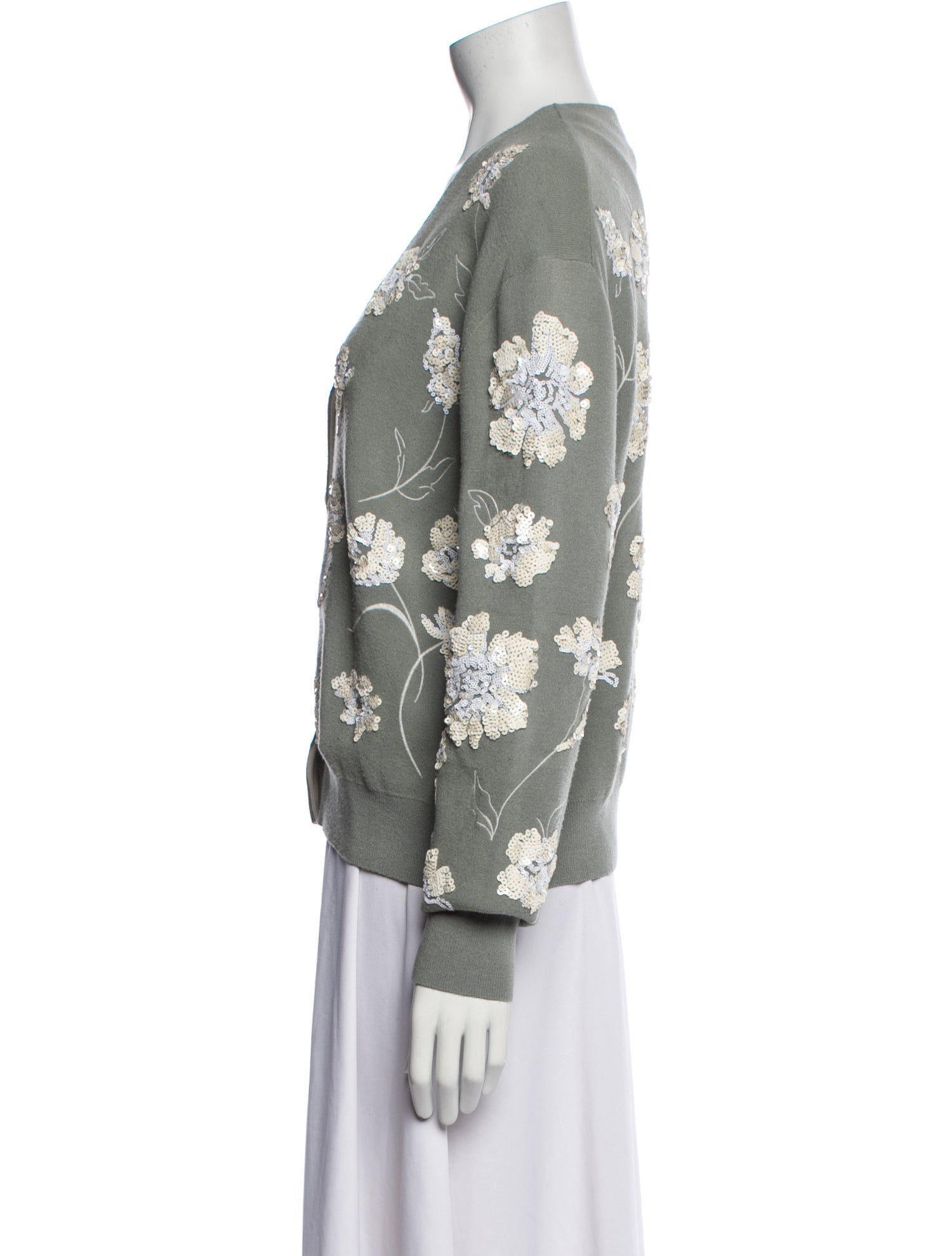 Tory Burch Floral Print Evening Jacket