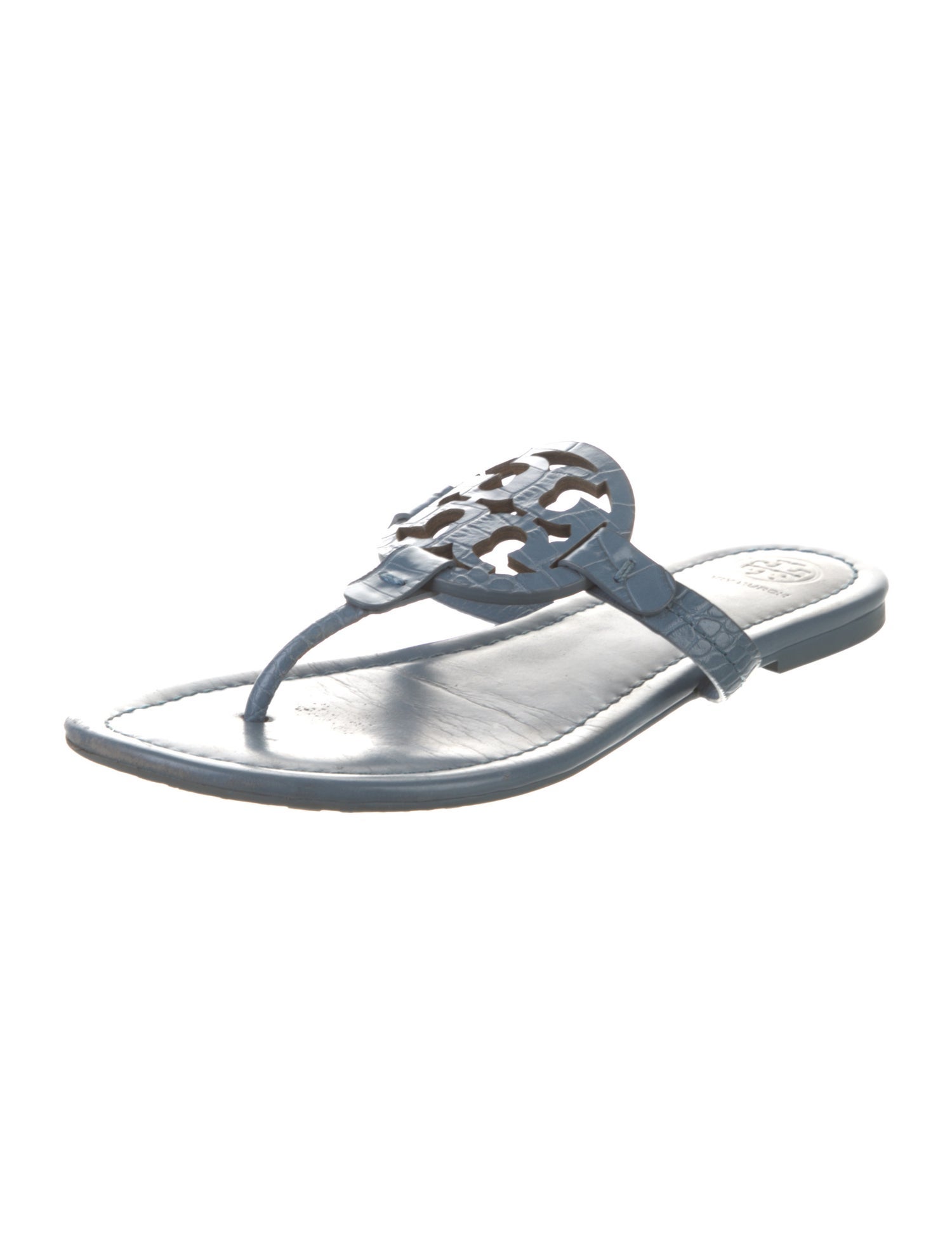 Tory Burch Leather Flip Flops