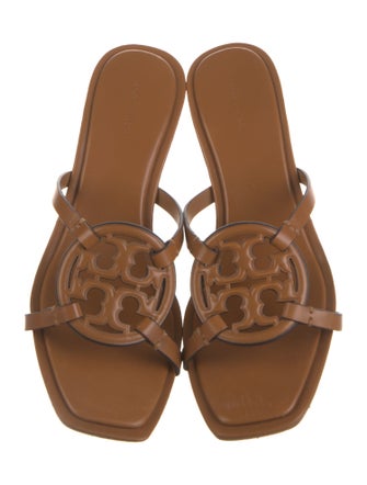 Tory Burch Leather Slides