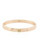 Tory Burch Crystal Hinged Bangle Bracelet