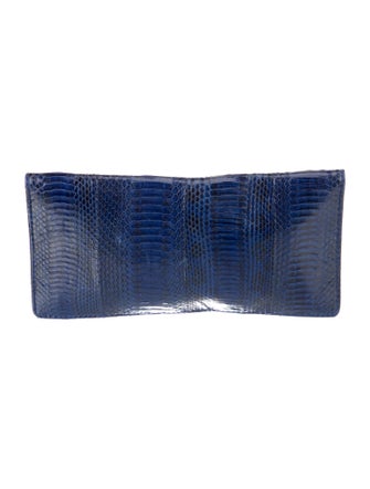 Tory Burch Python Clutch