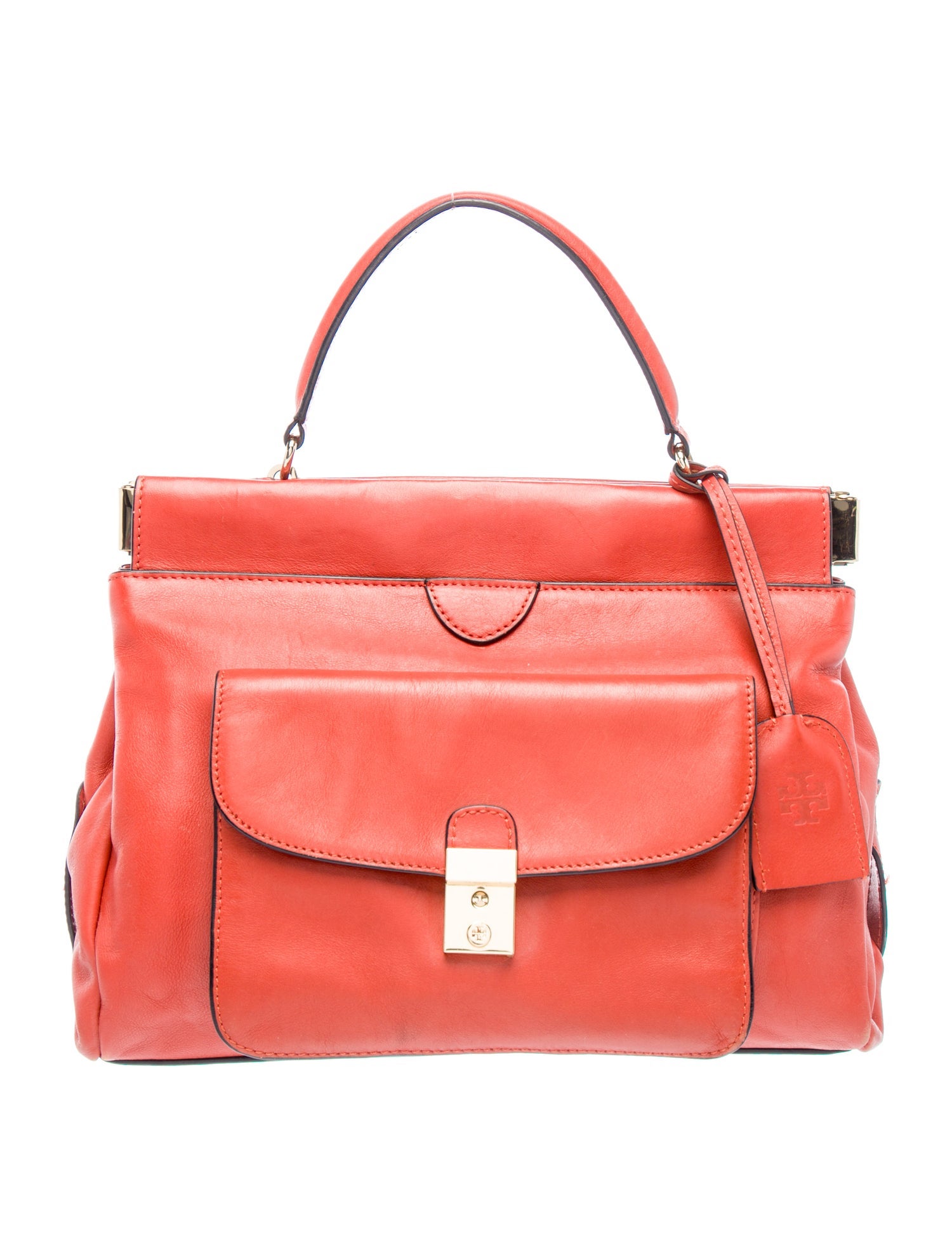 Tory Burch Leather Top Handle Bag