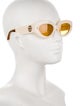 Tory Burch Cat-Eye Tinted Sunglasses