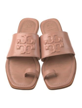 Tory Burch Leather Slides