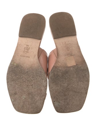 Tory Burch Leather Slides