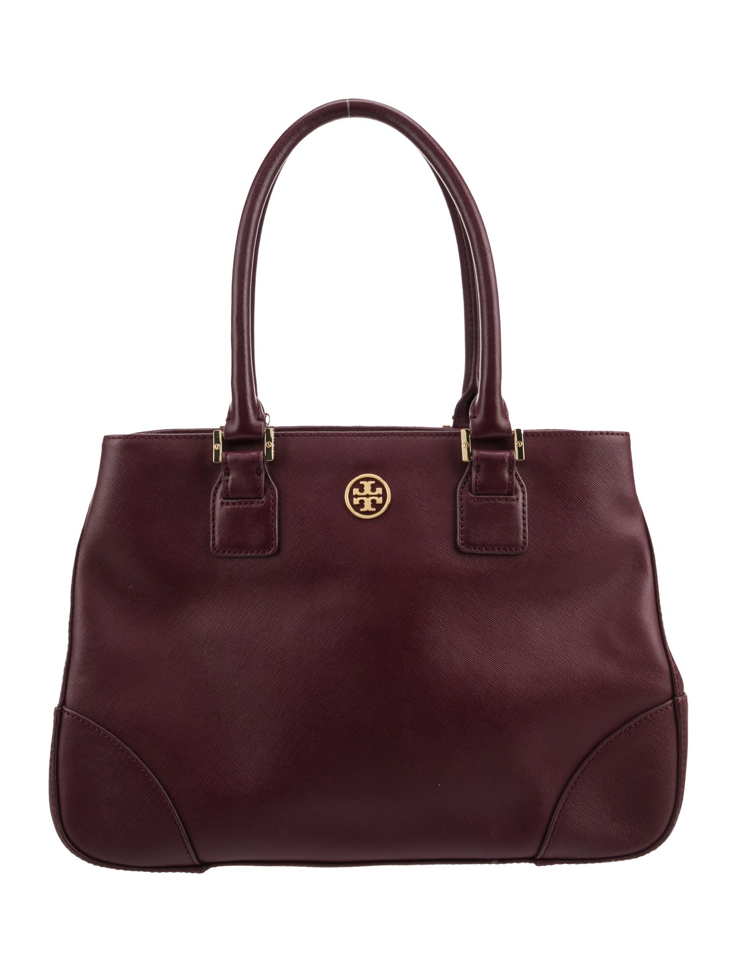 Tory Burch Saffiano Leather Top Handle Bag