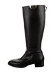 Tory Burch Leather Riding Boots