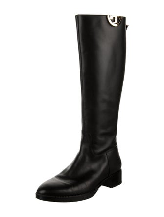 Tory Burch Leather Riding Boots