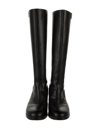 Tory Burch Leather Riding Boots