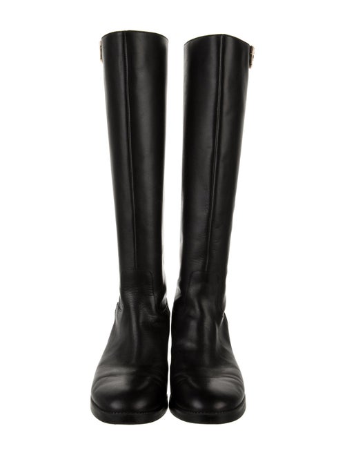 Tory Burch Leather Riding Boots