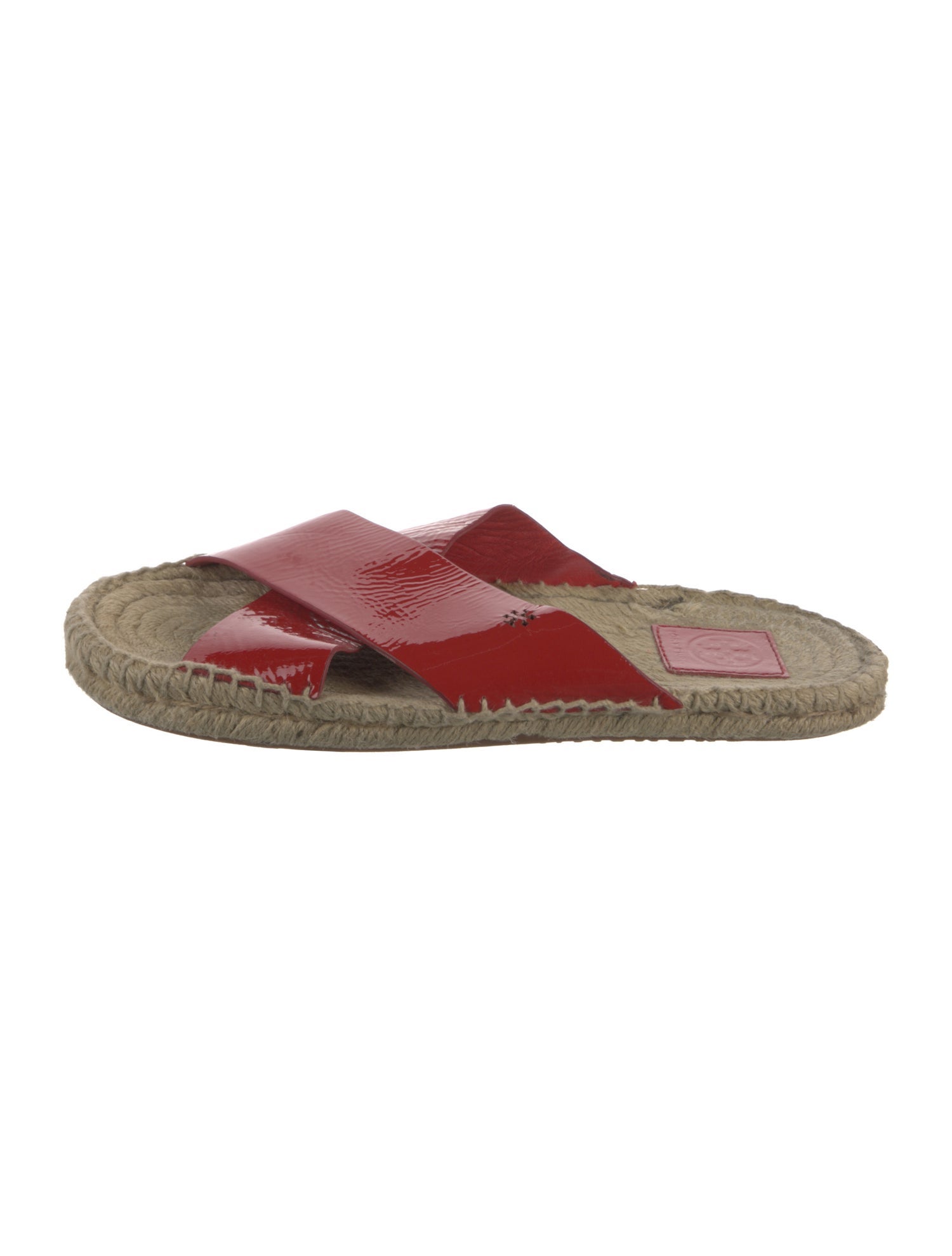 Tory Burch Patent Leather Espadrilles