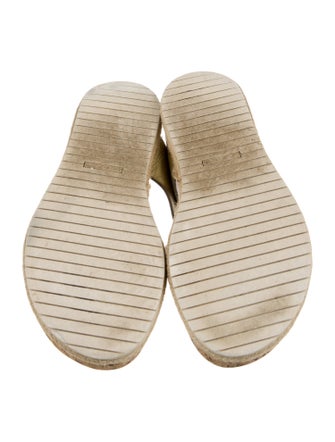 Tory Burch Leather Slides