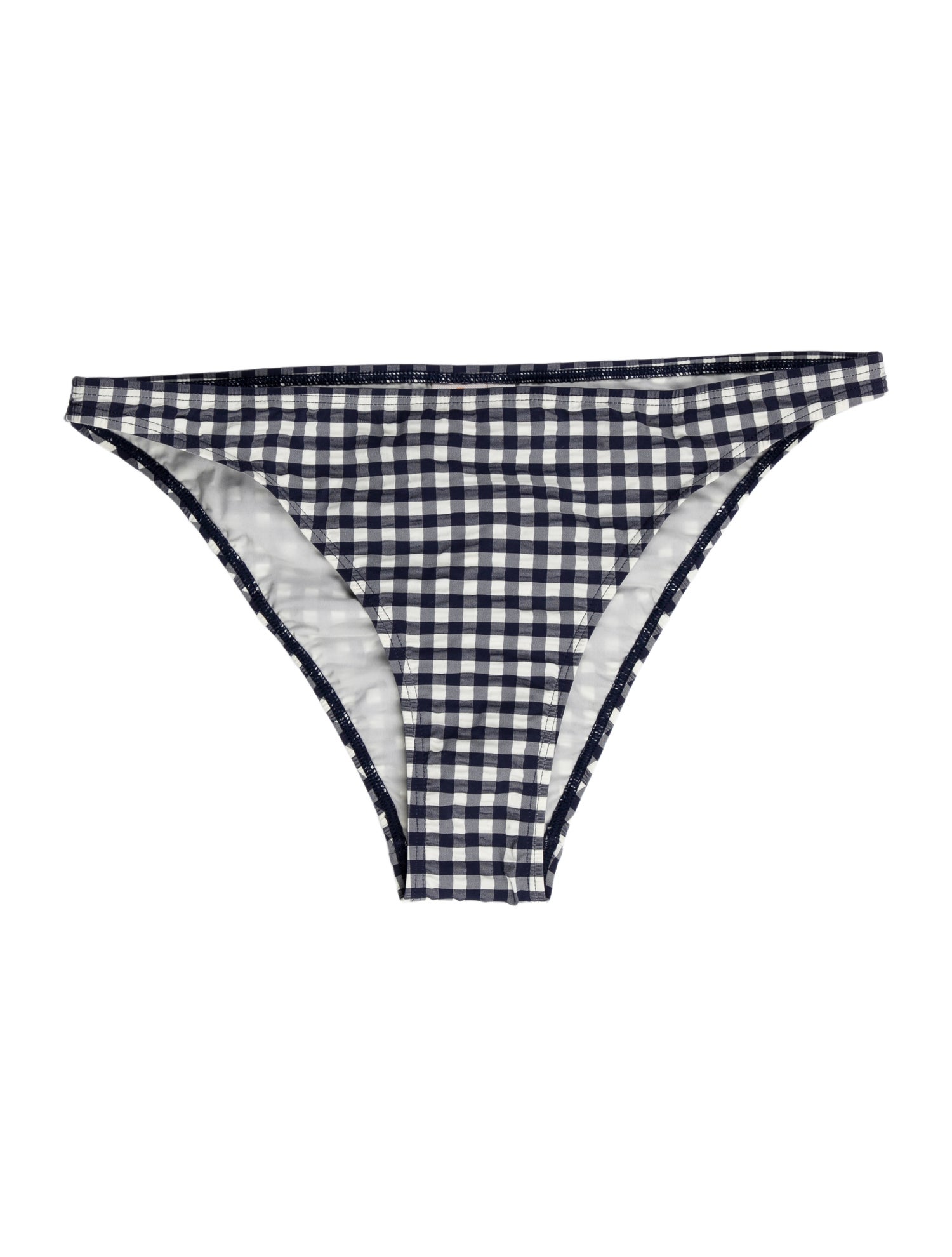 Tory Burch Plaid Print Bottoms