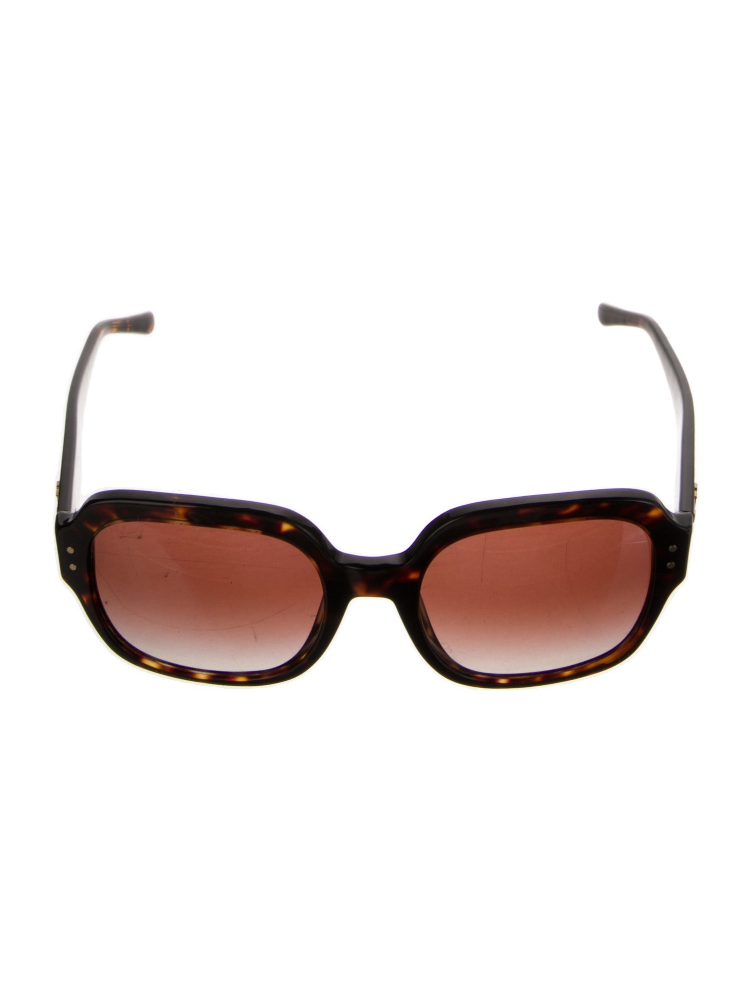 Tory Burch Square Gradient Sunglasses w/ Tags