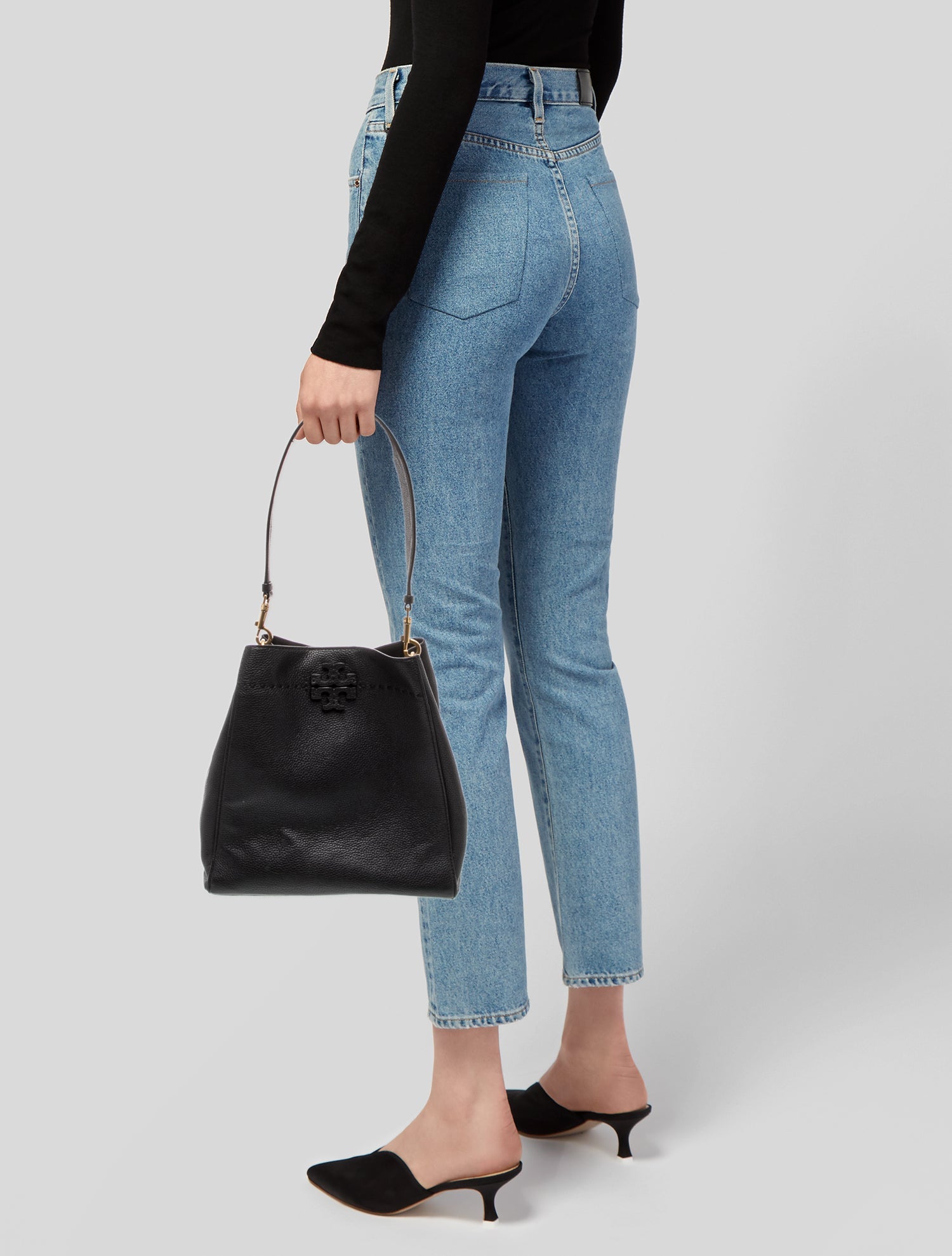 Tory Burch Leather Top Handle Bag