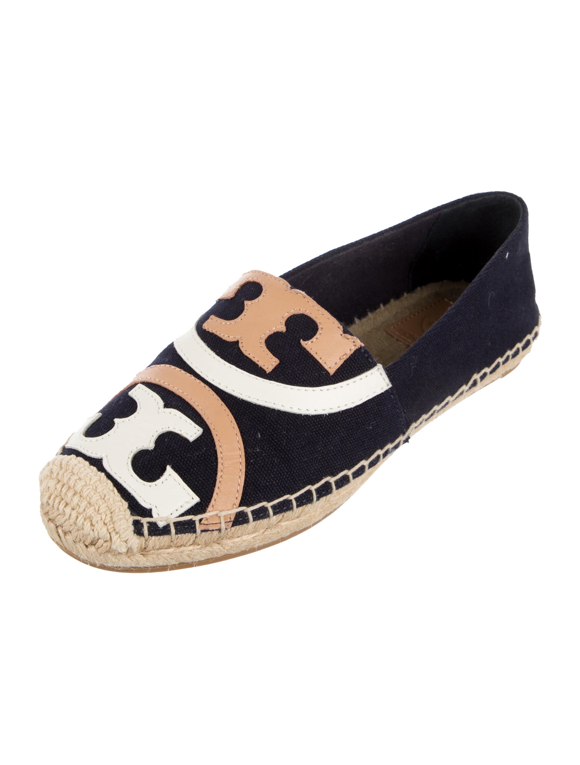 Tory Burch Canvas Patterned Espadrilles