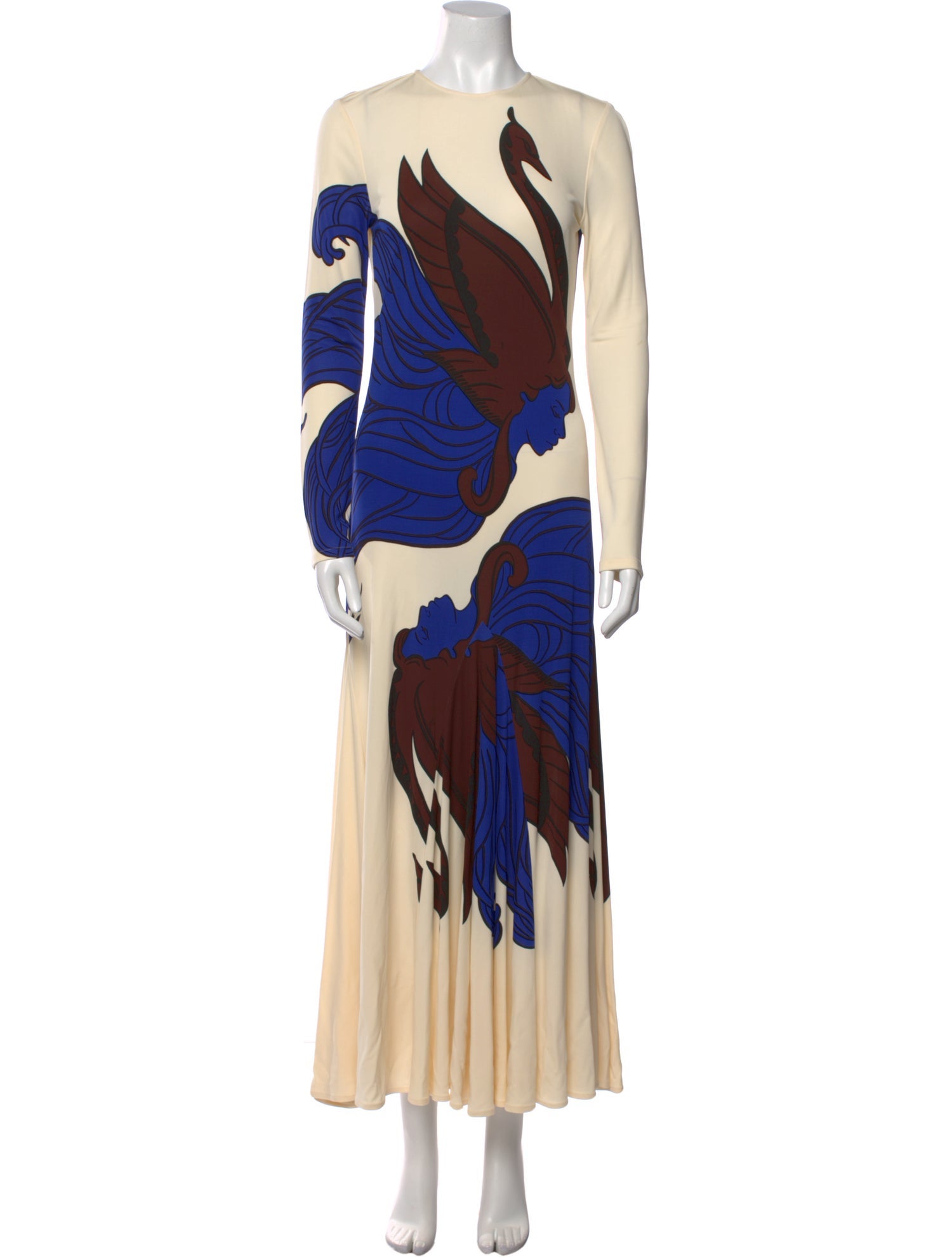 Tory Burch Printed Long Dress