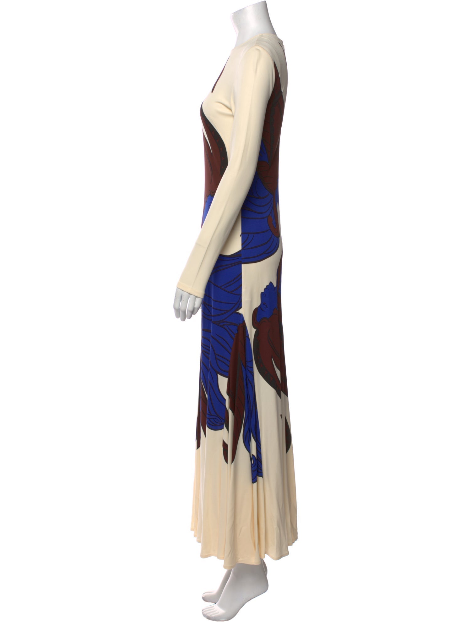 Tory Burch Printed Long Dress