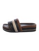 Tory Burch Leather Slides