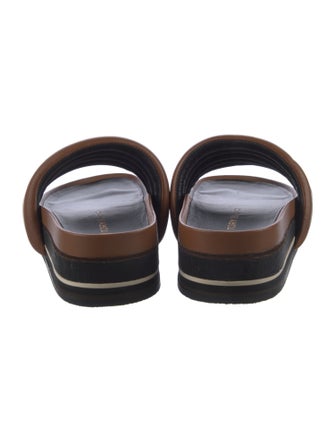 Tory Burch Leather Slides