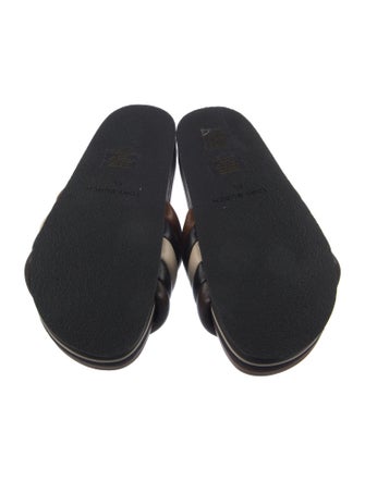 Tory Burch Leather Slides