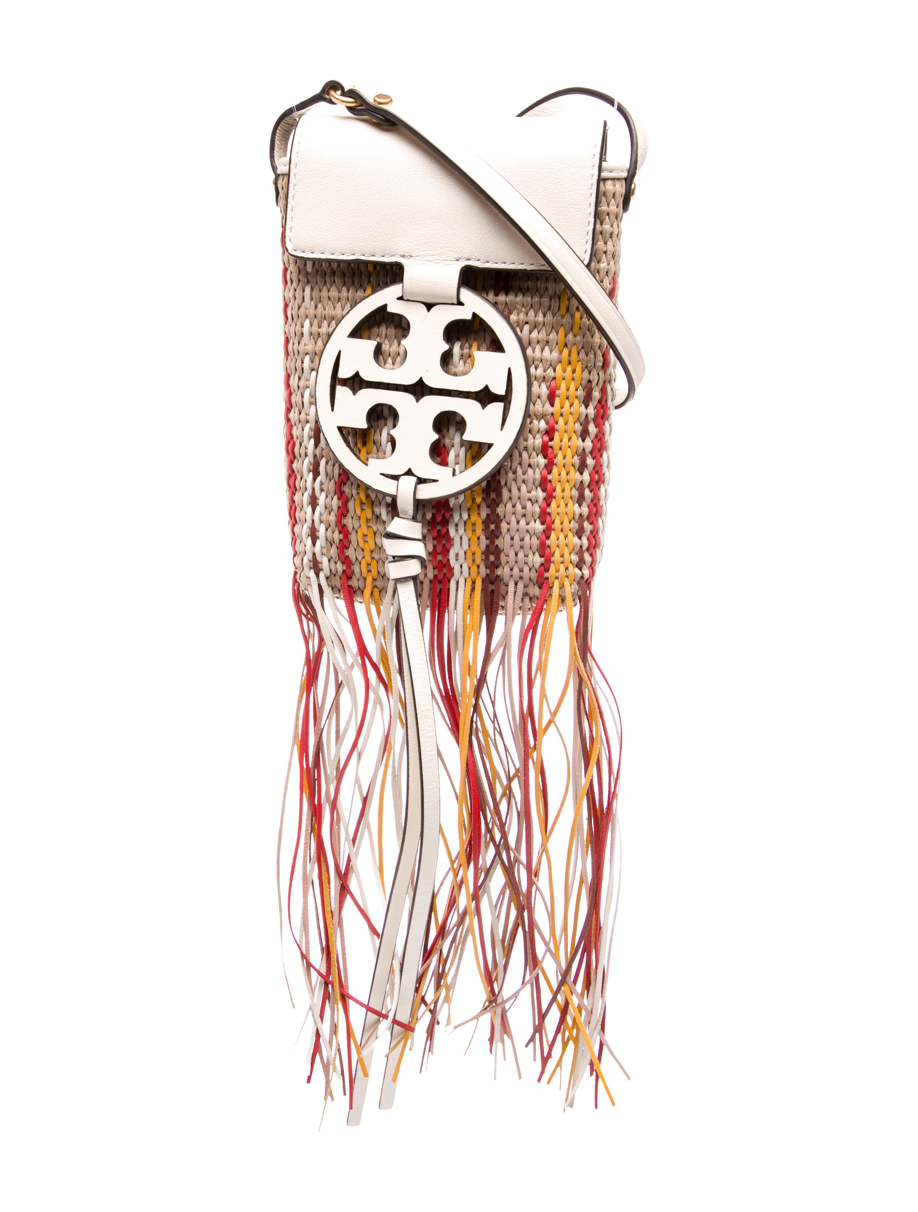 Tory Burch Raffia Crossbody Bag