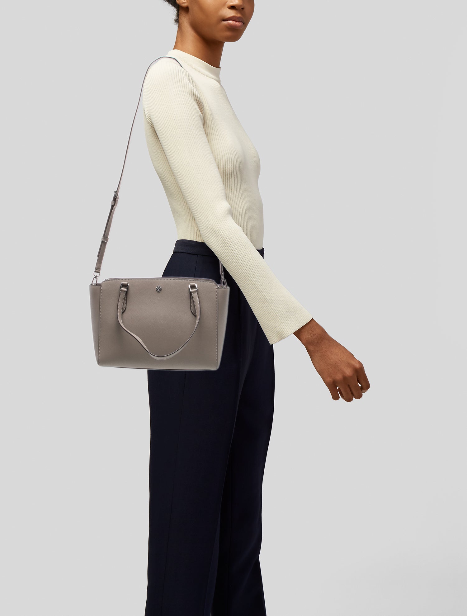 Tory Burch Signature Top Handle Bag