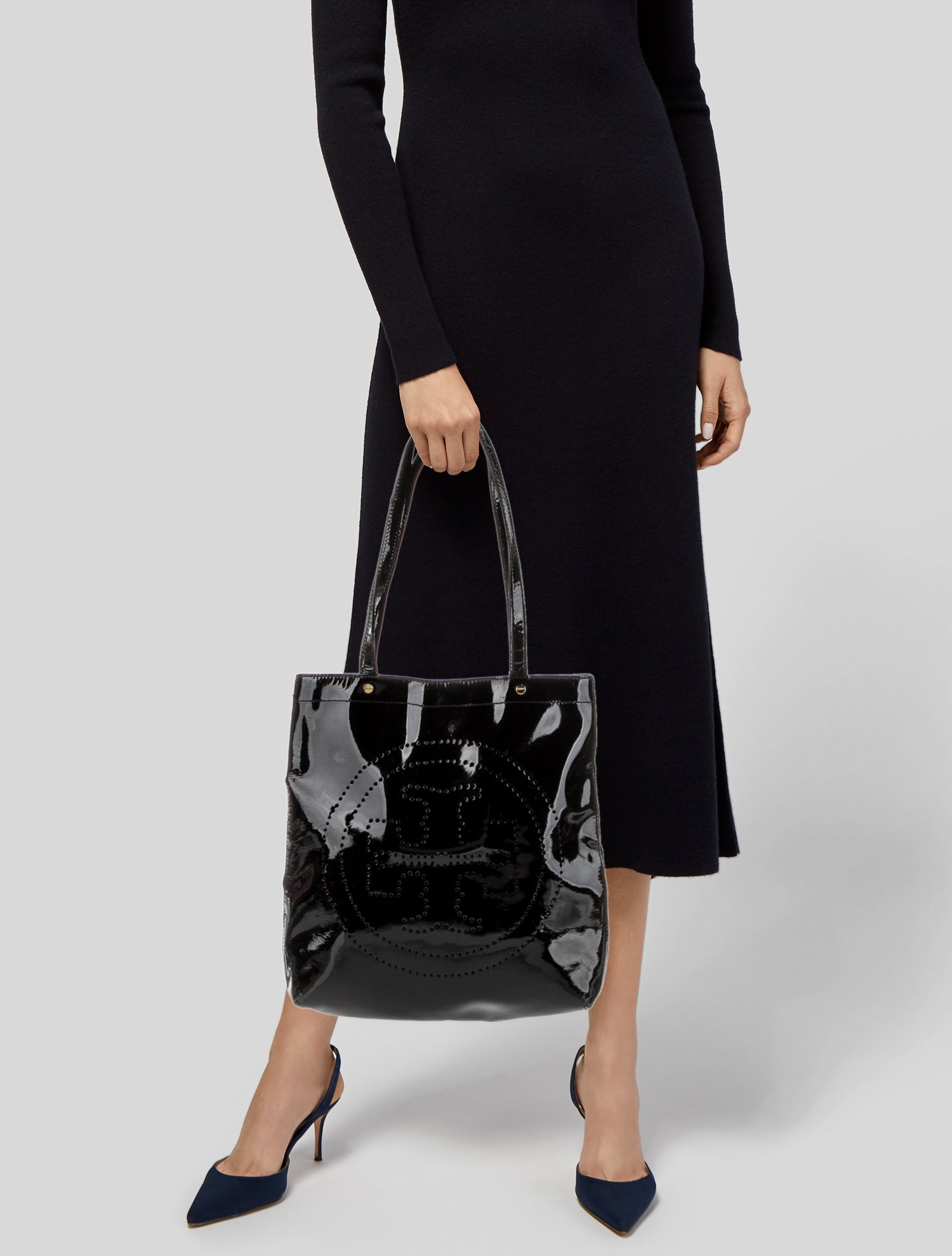 Tory Burch Patent Leather Shoulder Bag