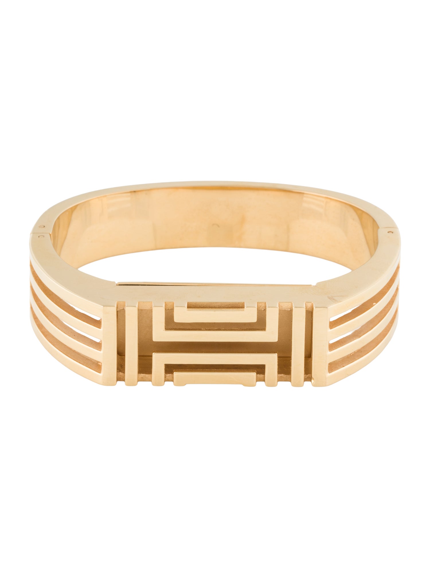 Tory Burch x Fitbit Fret Hinged Bangle
