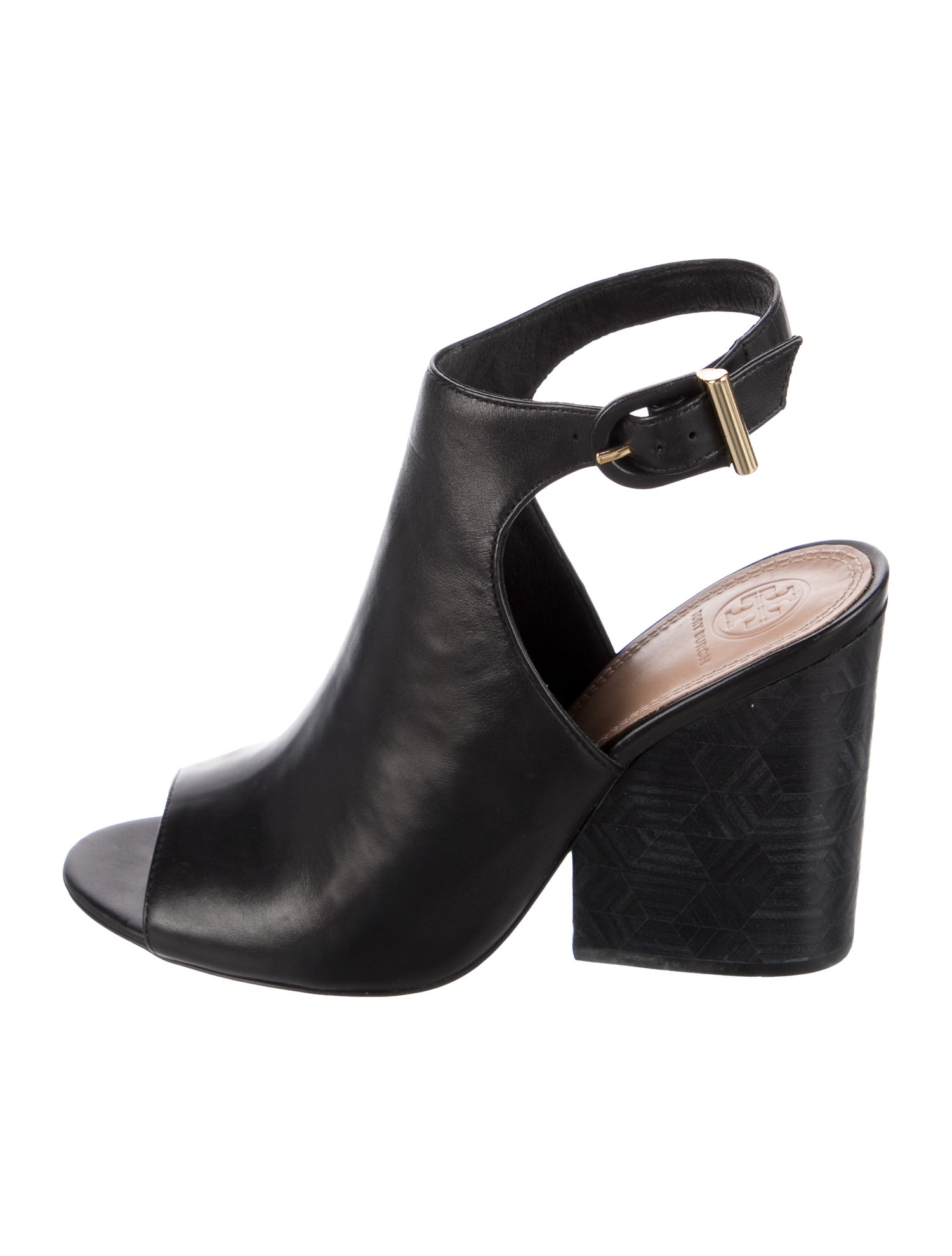 Tory Burch Leather Slingback Sandals