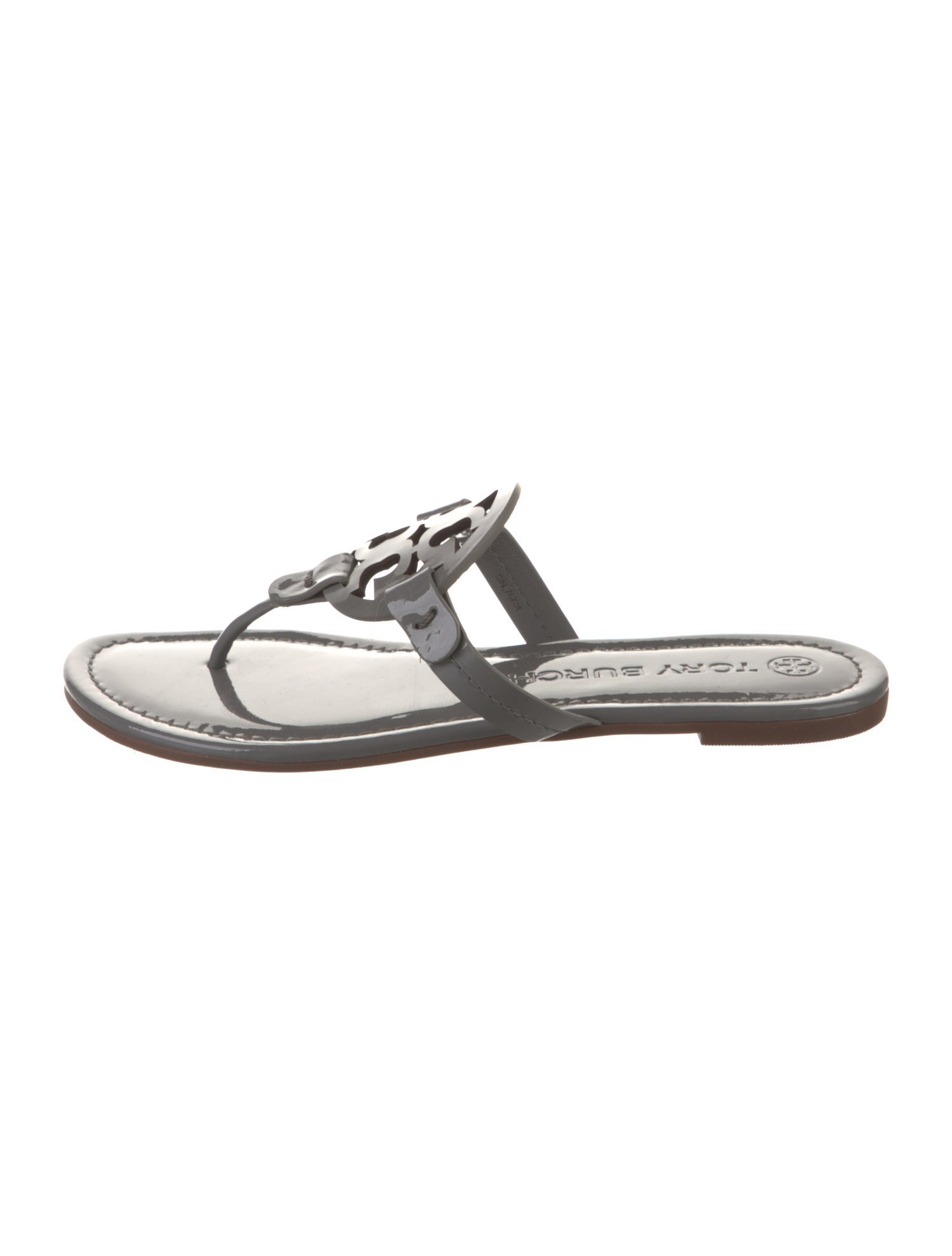 Tory Burch Patent Leather Slides