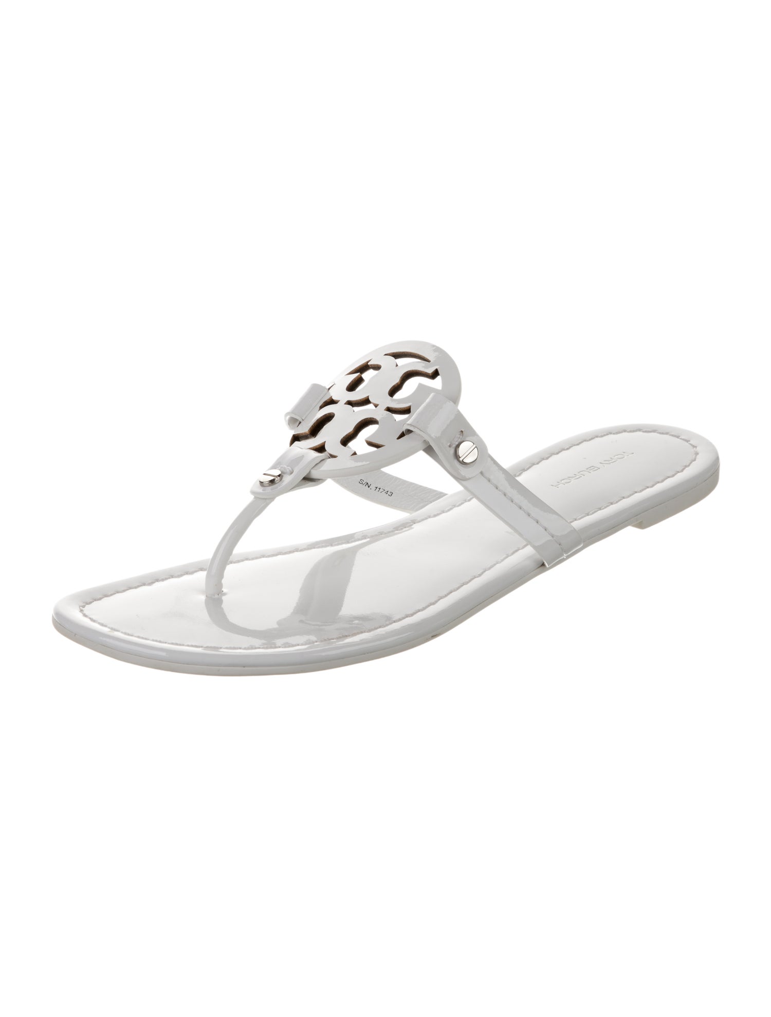 Tory Burch Leather Flip Flops