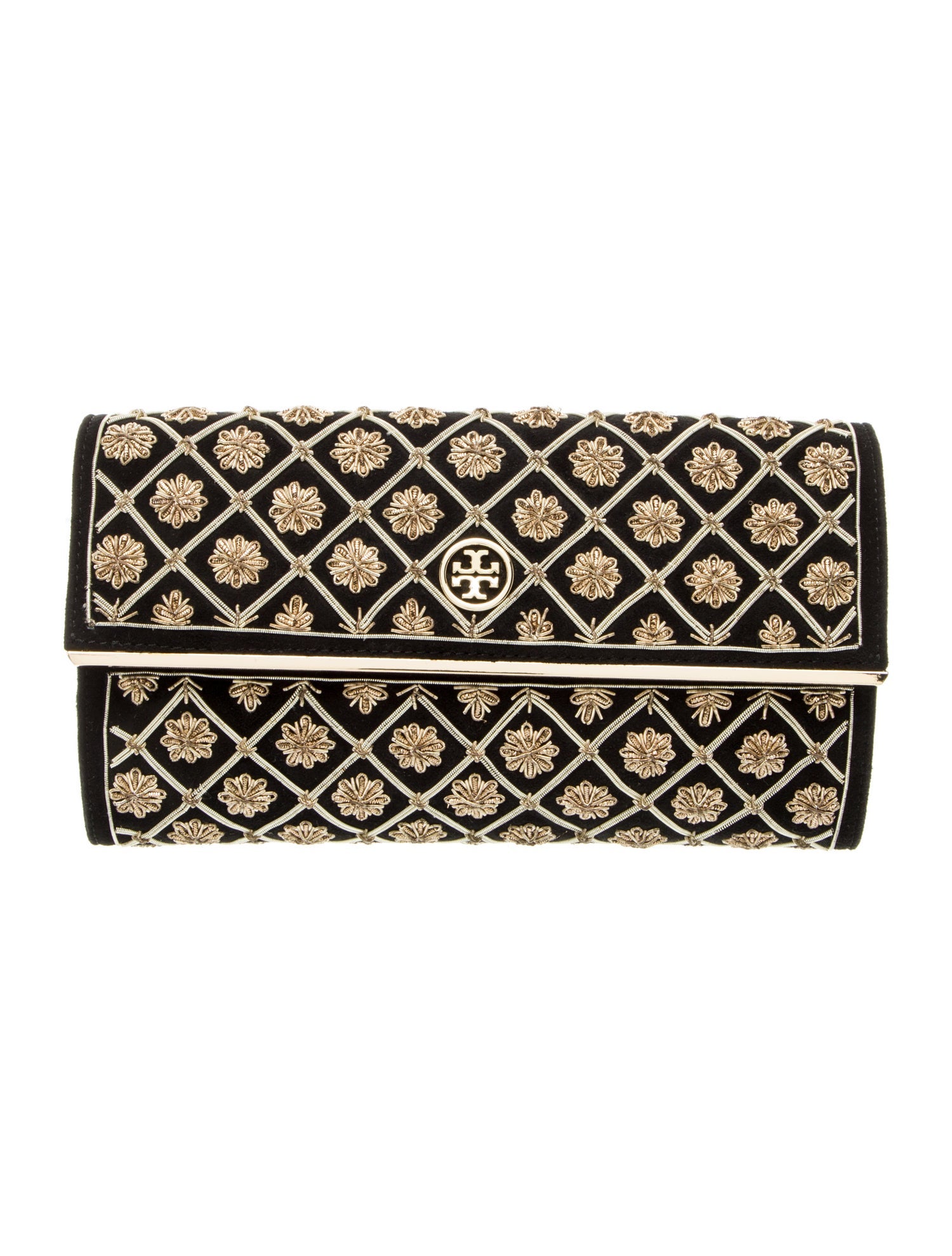 Tory Burch Suede Clutch