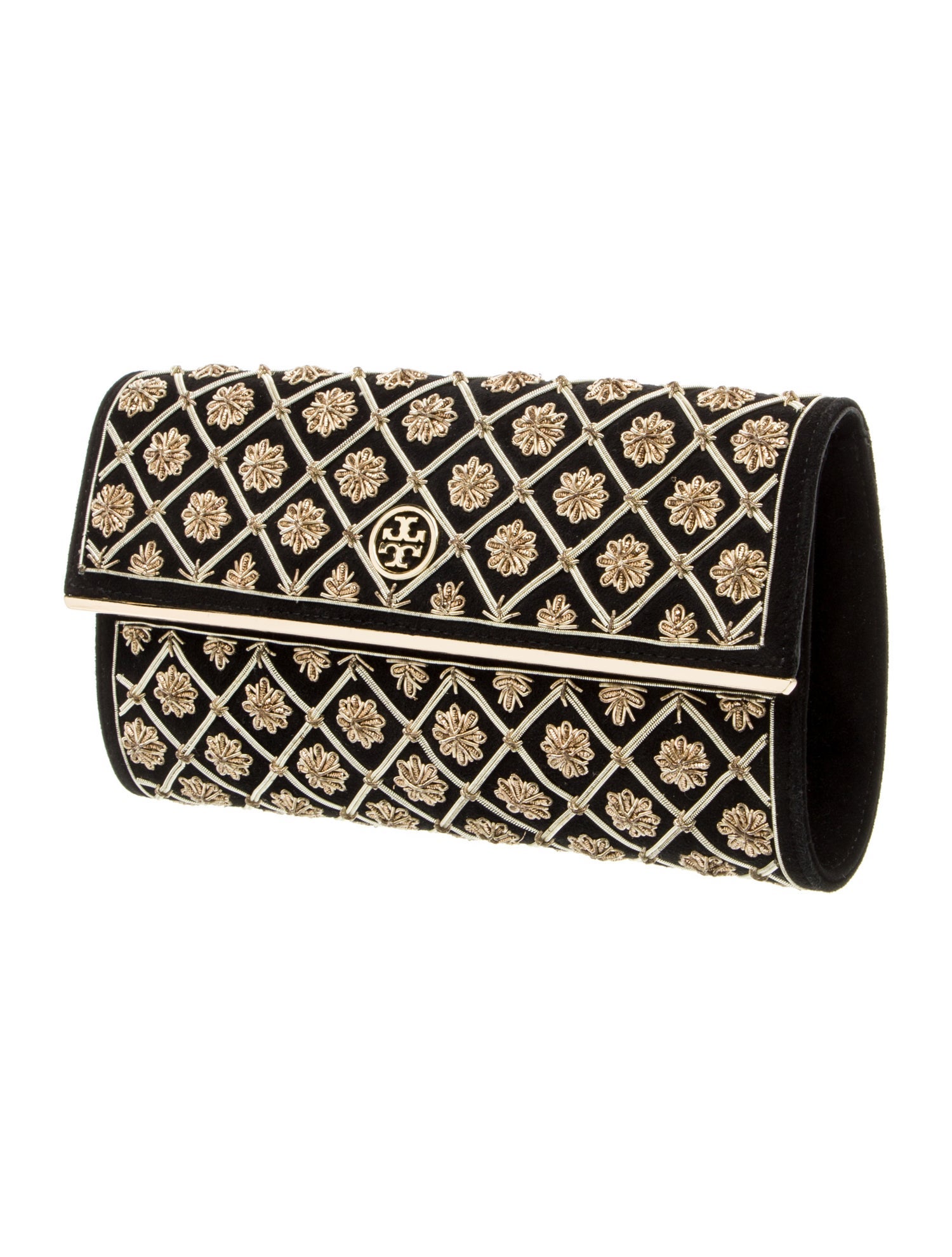 Tory Burch Suede Clutch